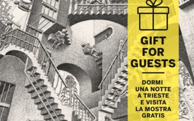 Escher a Trieste. La Mostra è ad ingresso gratuito per gli ospiti della Residenza Le 6A.