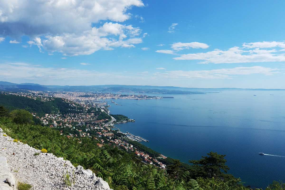Trieste mare costa