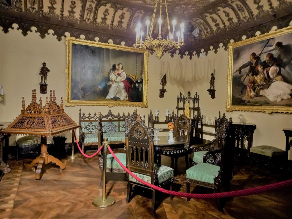 Museo Sartorio sala neogotica